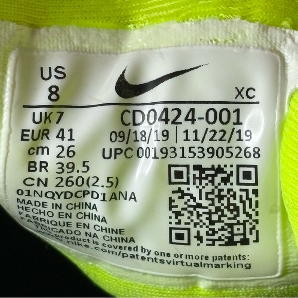 Nike Court Zoom Vapor Cage 4 Rafa Men's Tennis shoes Size 8 - Picture 8 of 8